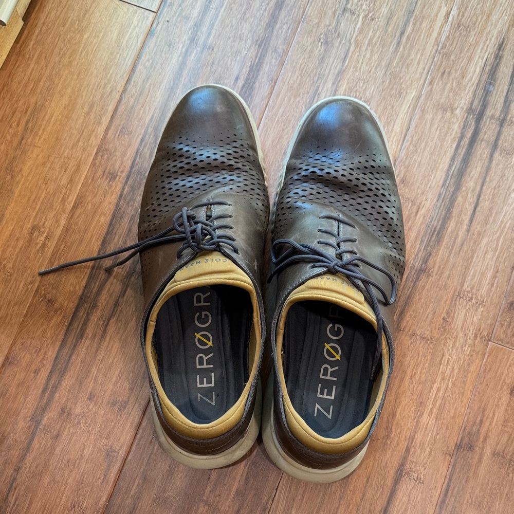 Cole Haan Dark Brown Men's Oxfords